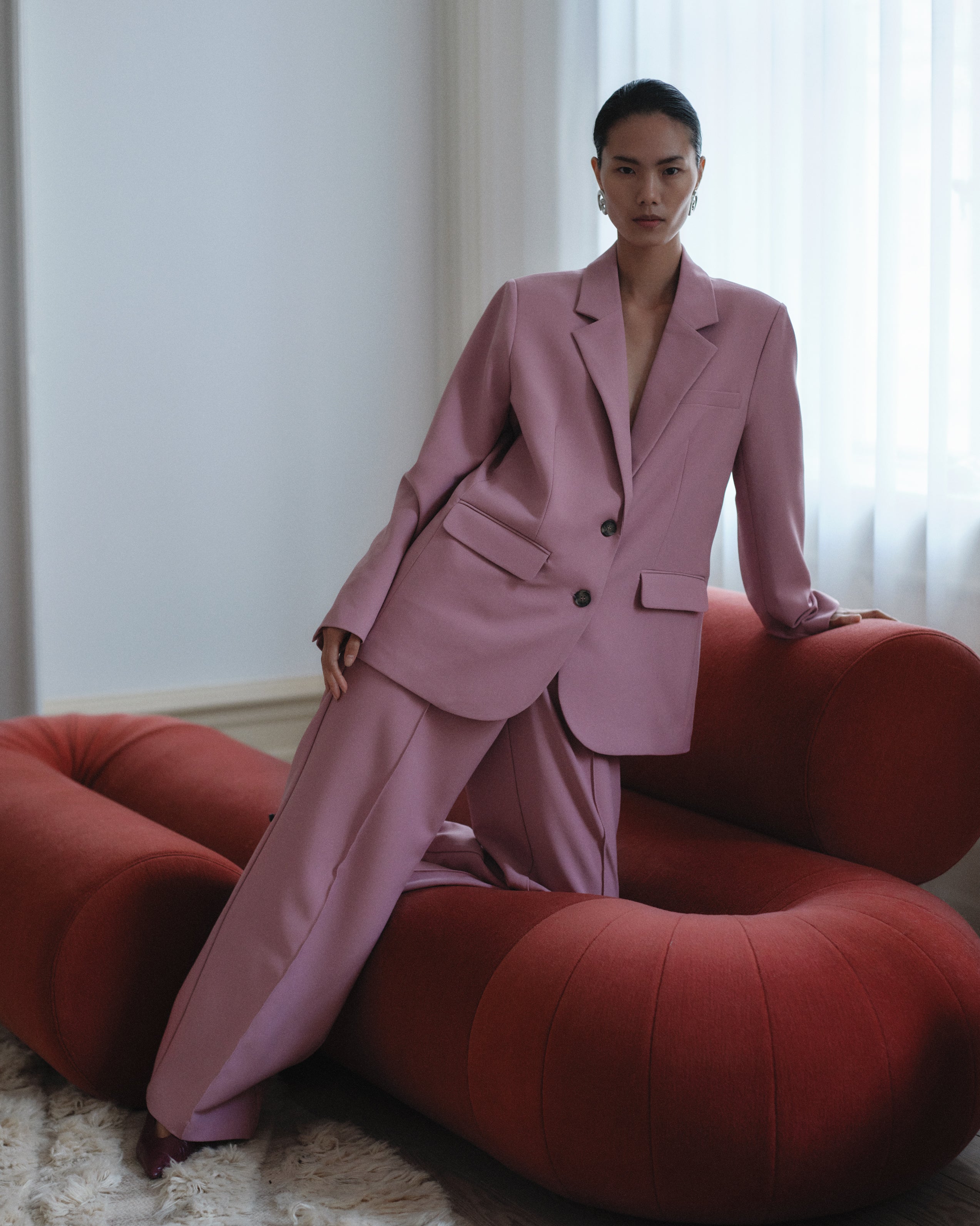 YASREEMAJ Trousers - Lilas